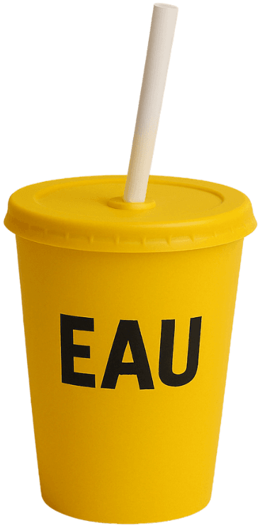 Eau plate